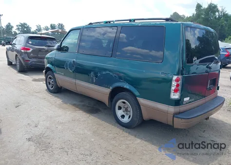 2000 GMC Safari Sl из США, поврежденный, VIN 1GKEL19W0YB529186